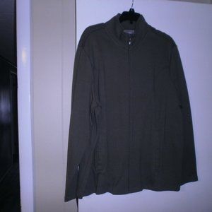 Women's Olive green jacket 2X hastings&smith